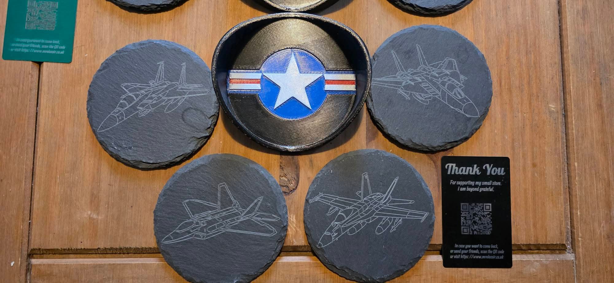 Carving Stone with Light: Don't Get Me Started On Slate Coasters